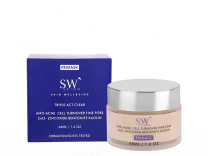 SWSKINN Primask Triple Act Clear Face Mask