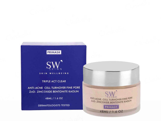 SWSKINN Primask Triple Act Clear Face Mask