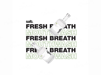 Salt. Tonic Fresh Breath Mouthwash - Cucumber Aloevera