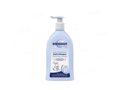 Sanosan Baby Milk Protein Bath and  Shampoo