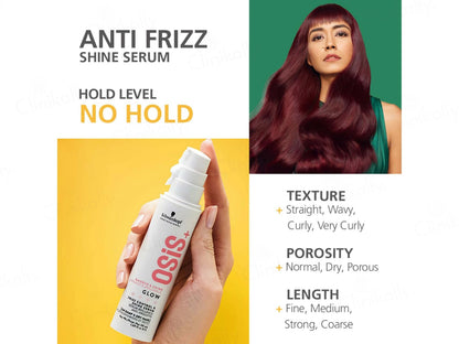 Schwarzkopf Professional OSiS Glow Frizz Control and  Shine Serum