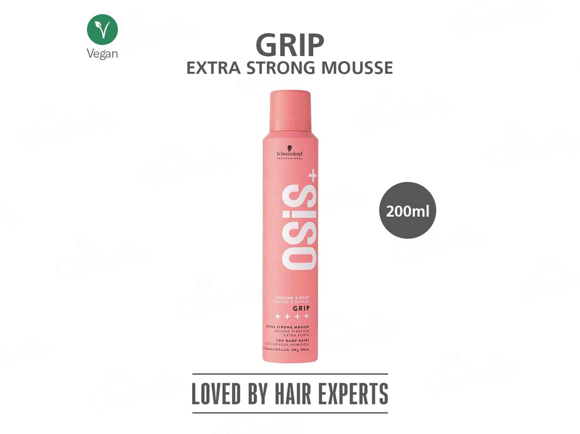 Schwarzkopf Professional OSiS Grip Extra Strong Hair Styling Mousse