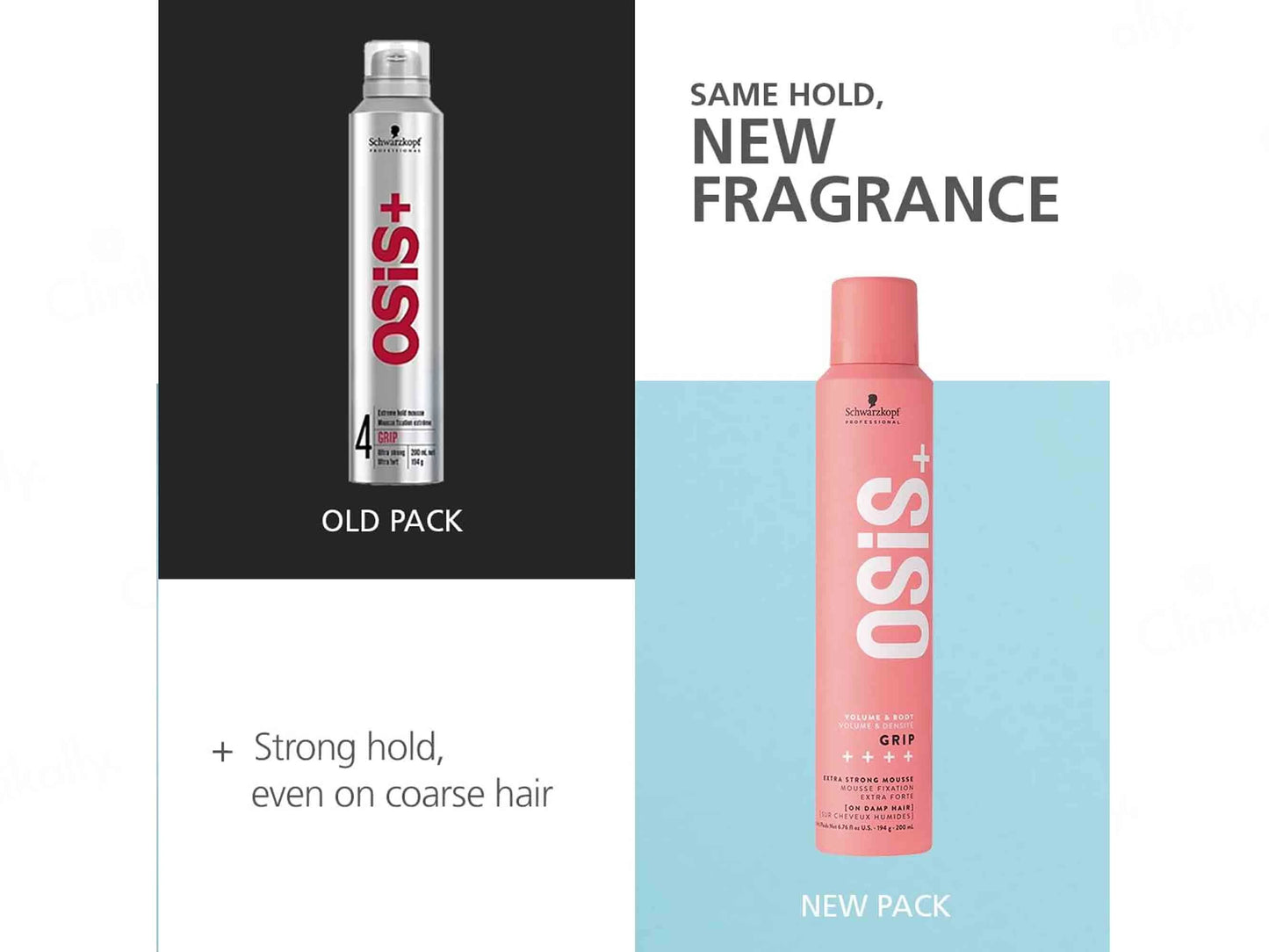 Schwarzkopf Professional OSiS Grip Extra Strong Hair Styling Mousse