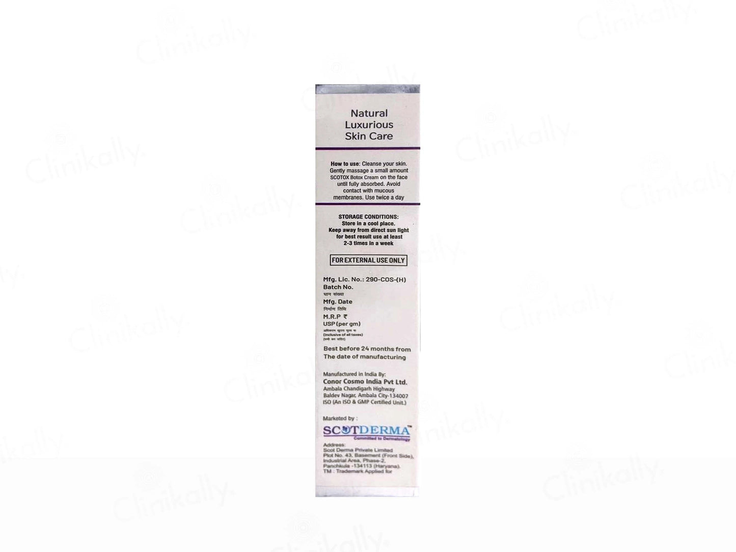 Scotox Youth Again Day and  Night Cream