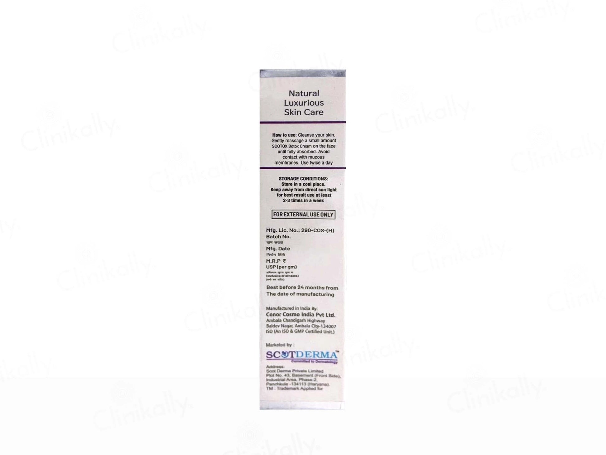 Scotox Youth Again Day and  Night Cream
