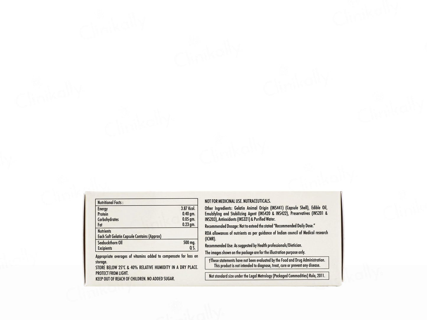 Seabuck 500mg Softgel Capsule