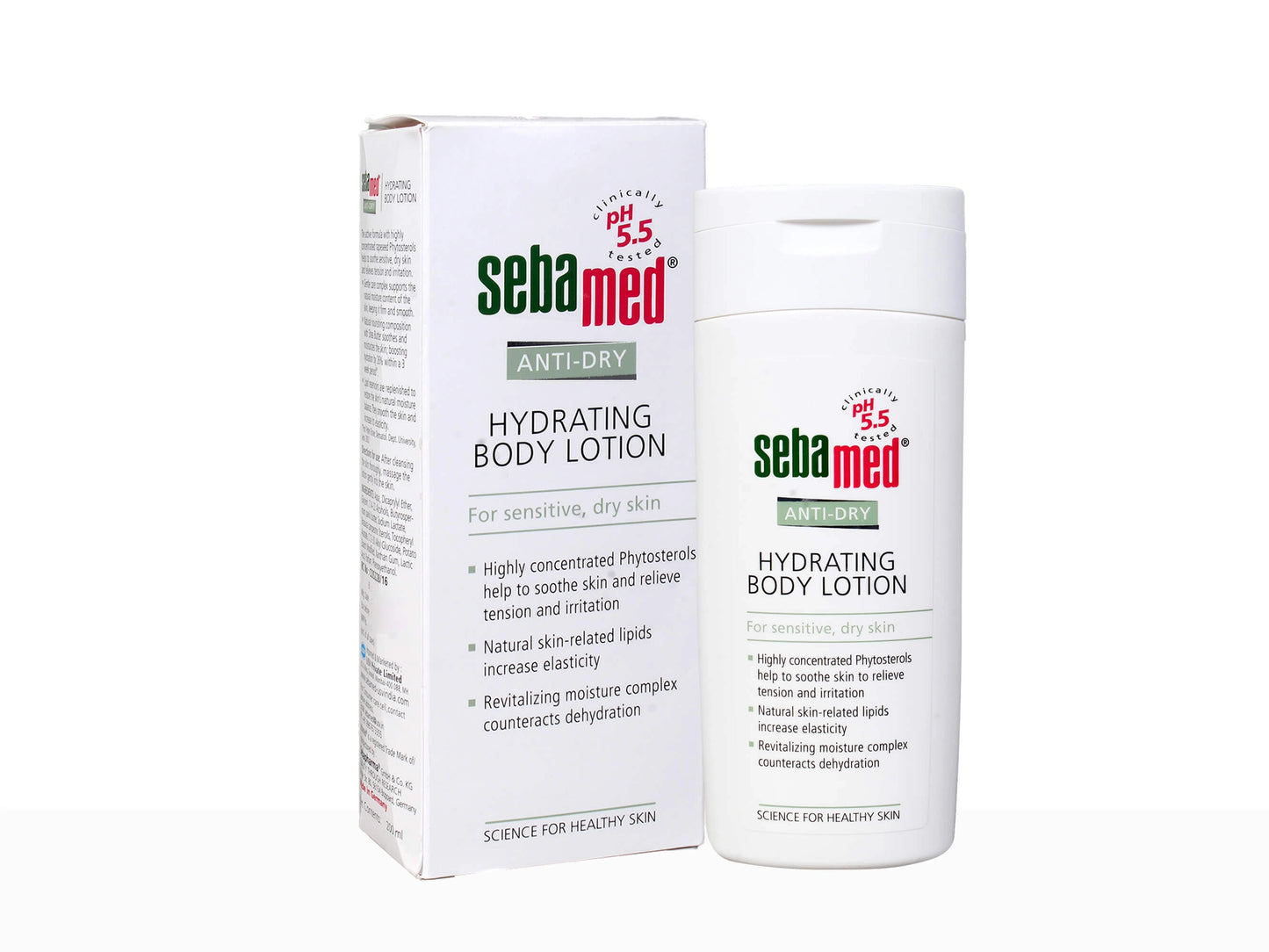 Sebamed Anti-Dry Hydrating Body Lotion For Sensitive, Dry Skin