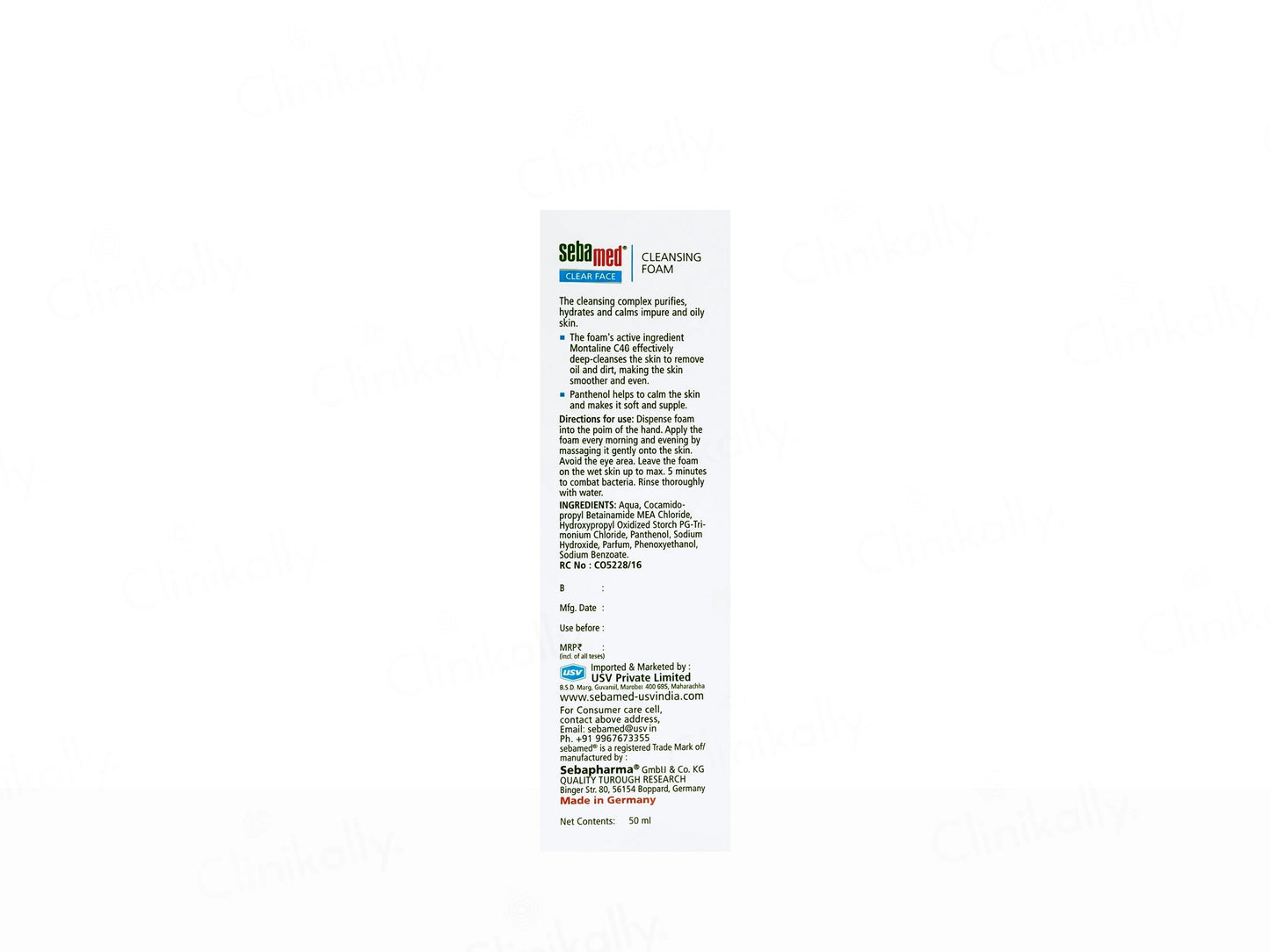 Sebamed Clear Face Cleansing Foam
