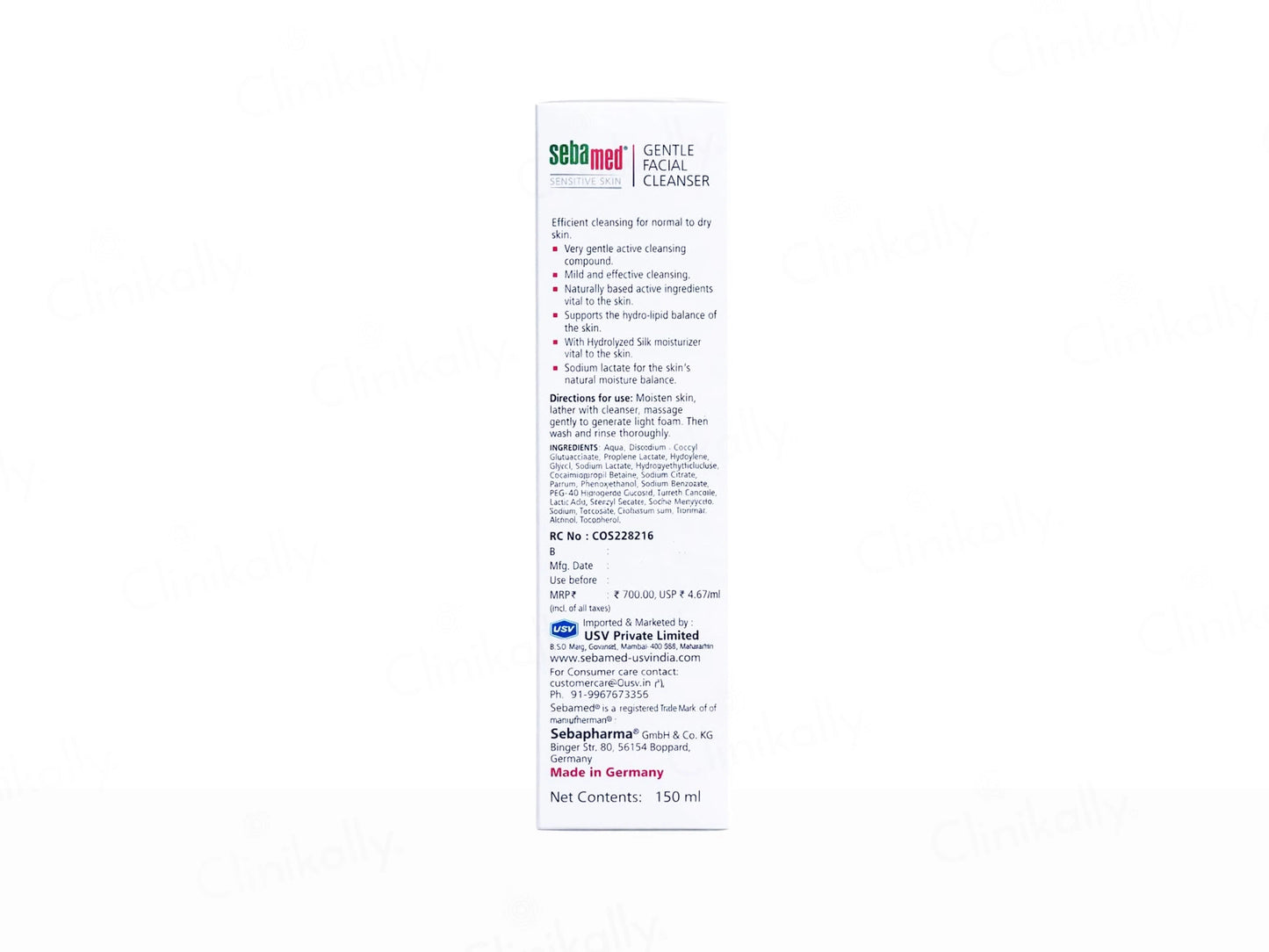 Sebamed Gentle Facial Cleanser For Normal To Dry Skin