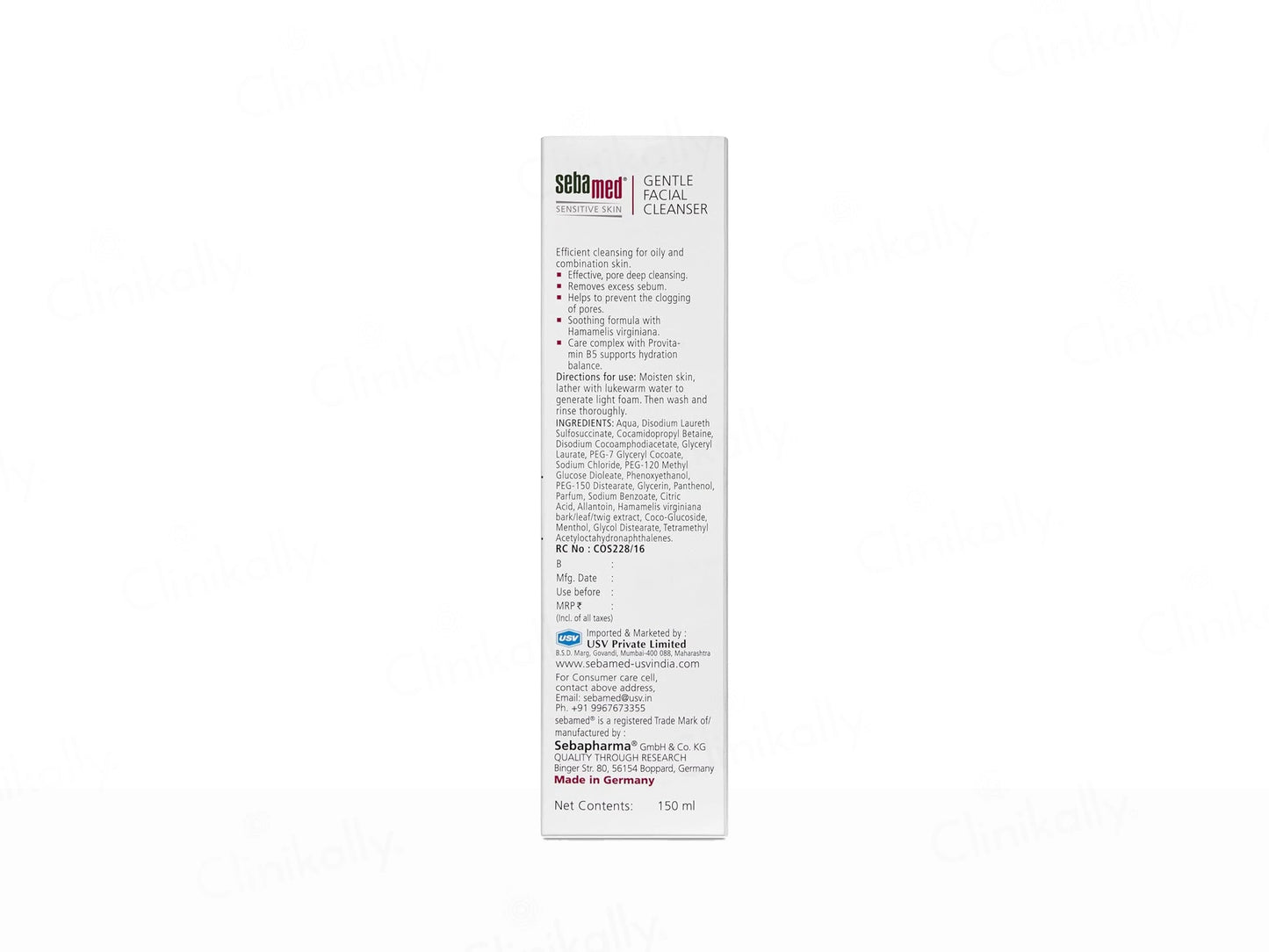 Sebamed Gentle Facial Cleanser For Oily and  Combination Skin