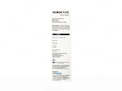 Sebocyte Gentle Exfoliating Face Wash