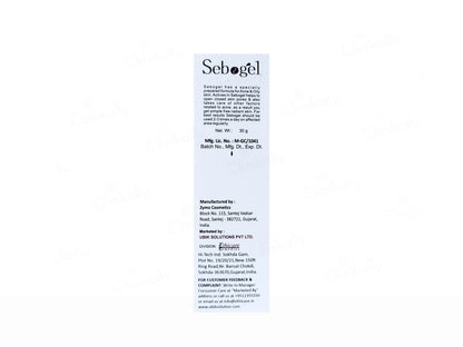 Sebogel Salicylic Acid and  Nicotinamide Gel