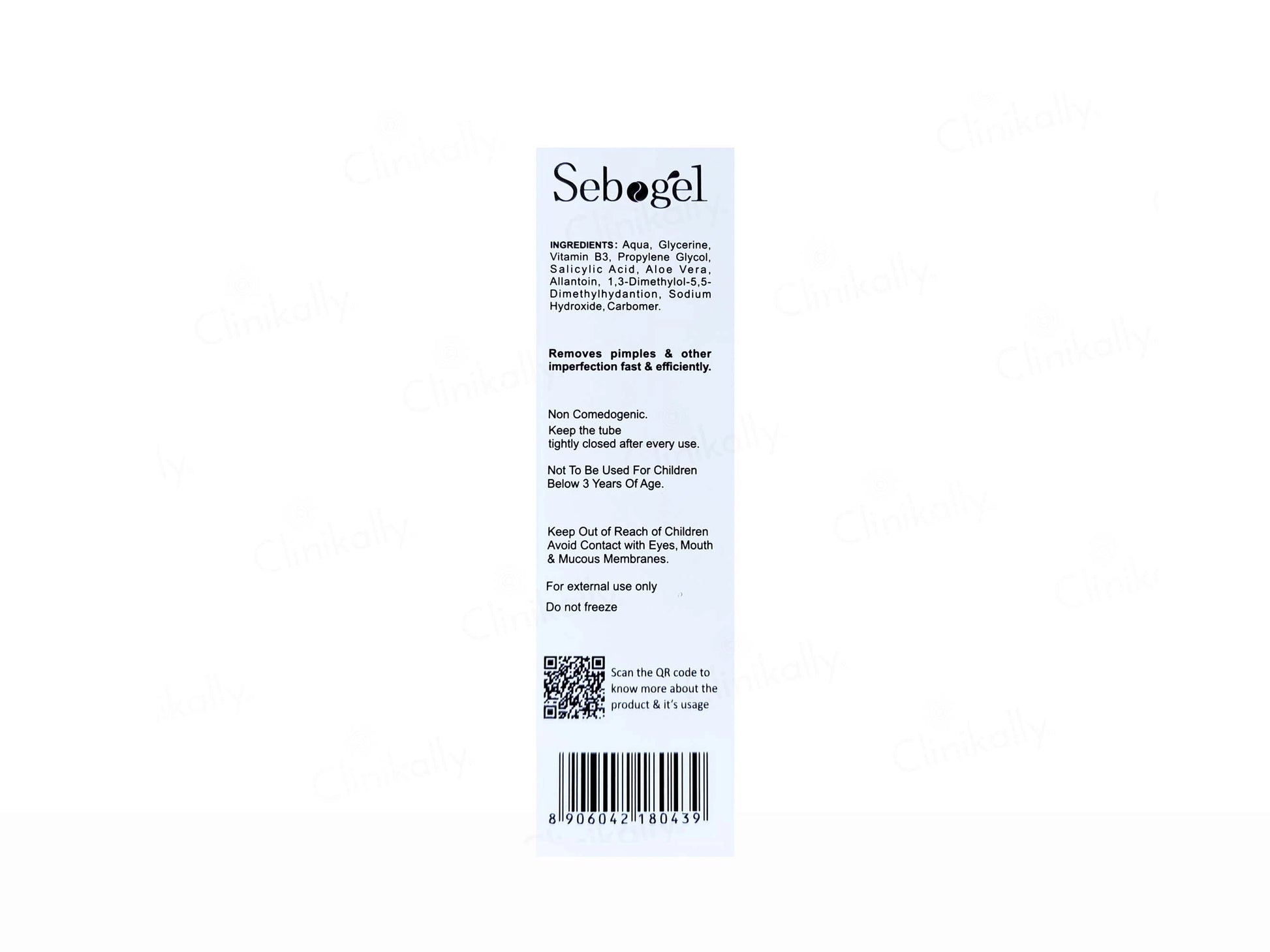 Sebogel Salicylic Acid and  Nicotinamide Gel