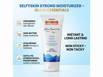SelfySkin Strong Instant Face and  Body Moisturizer