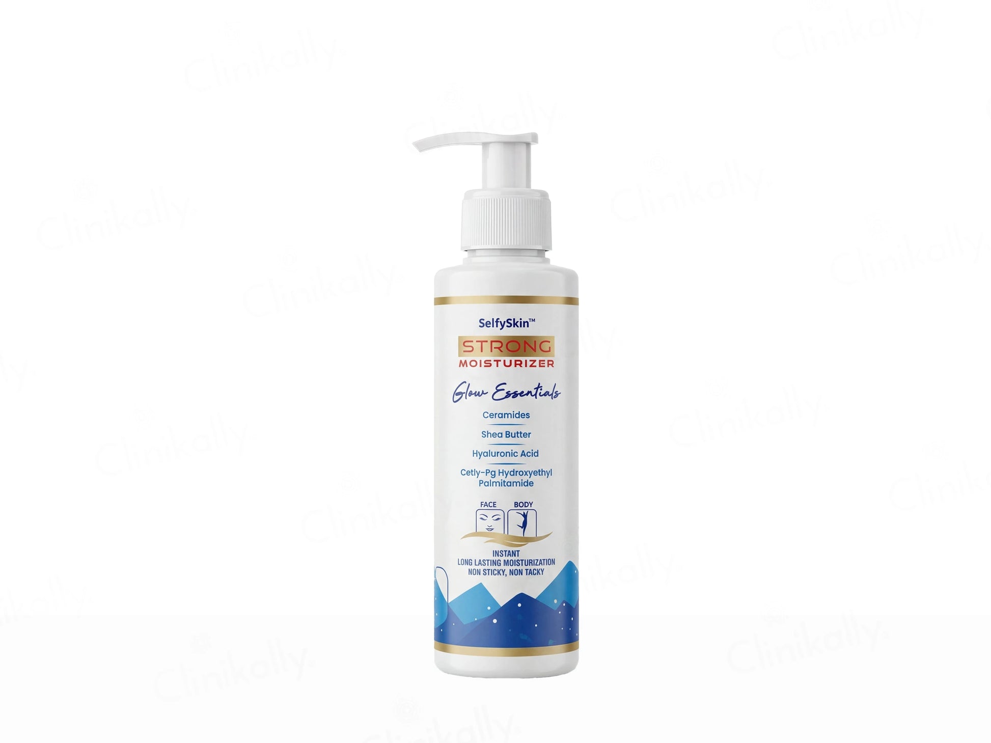 SelfySkin Strong Instant Face and  Body Moisturizer