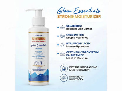 SelfySkin Strong Instant Face and  Body Moisturizer