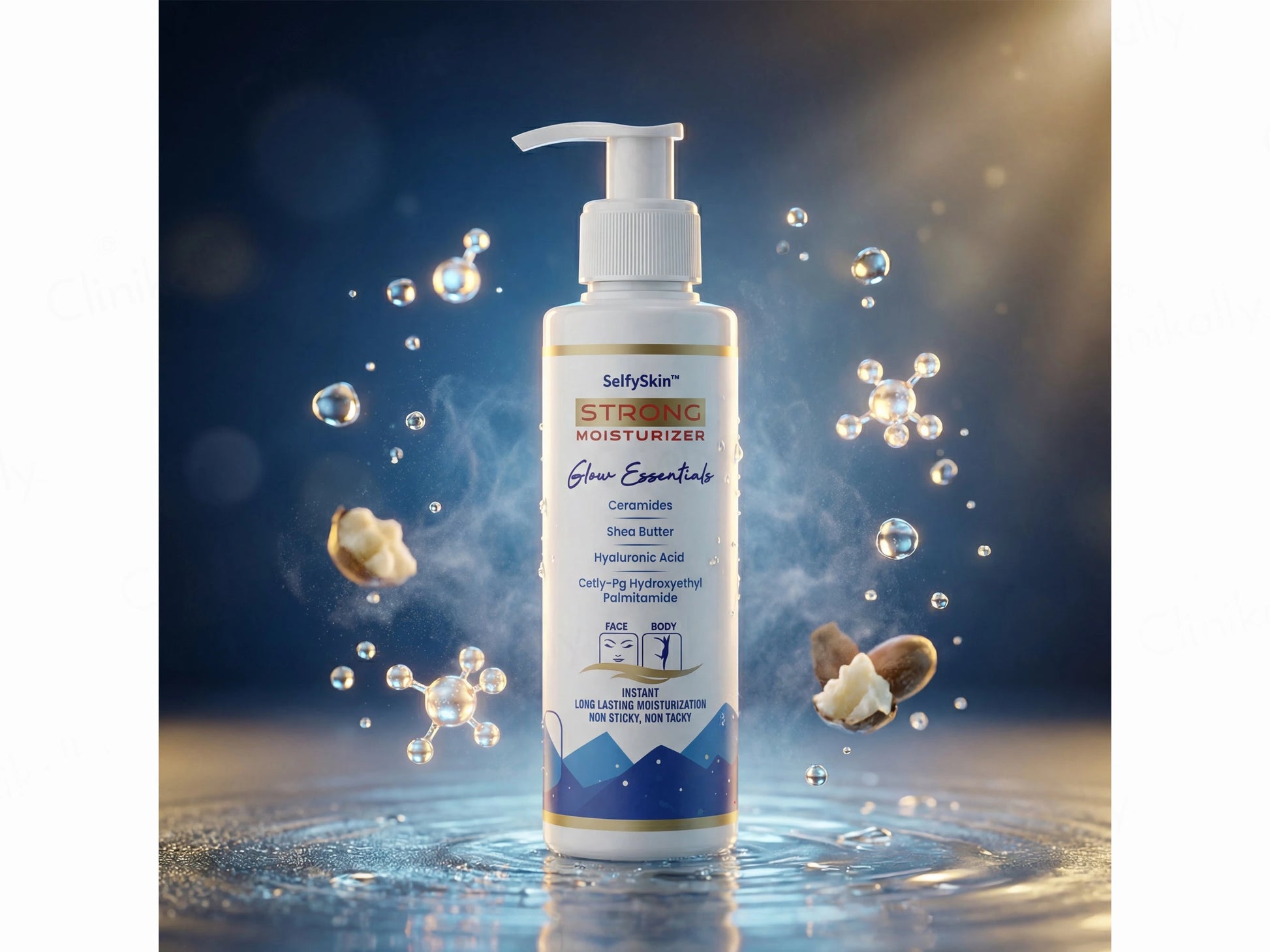 SelfySkin Strong Instant Face and  Body Moisturizer