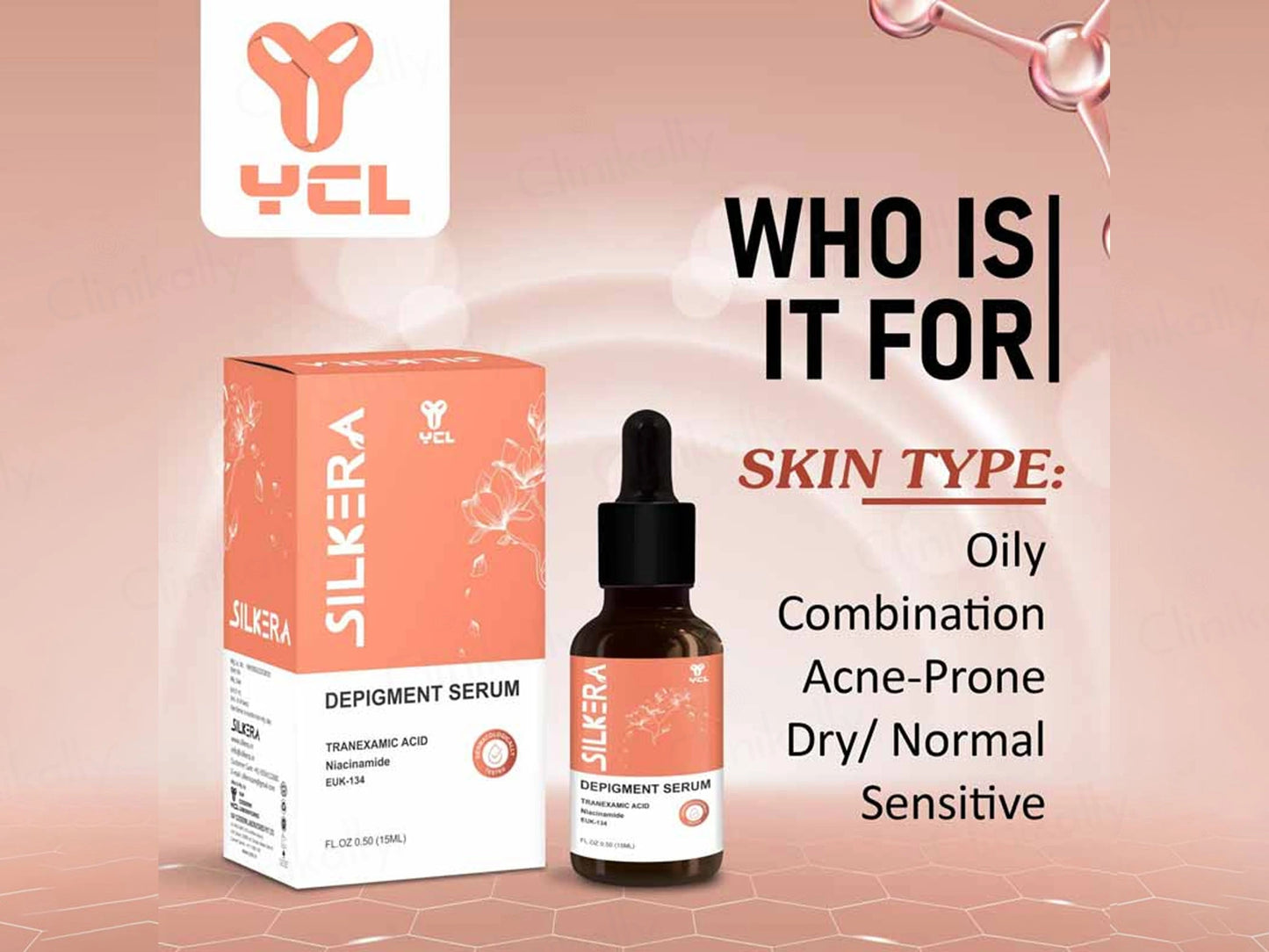 Silkera Depigment Face Serum