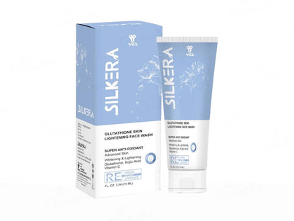 Silkera Glutathione Super Anti-Oxidant Skin Lightening Face Wash