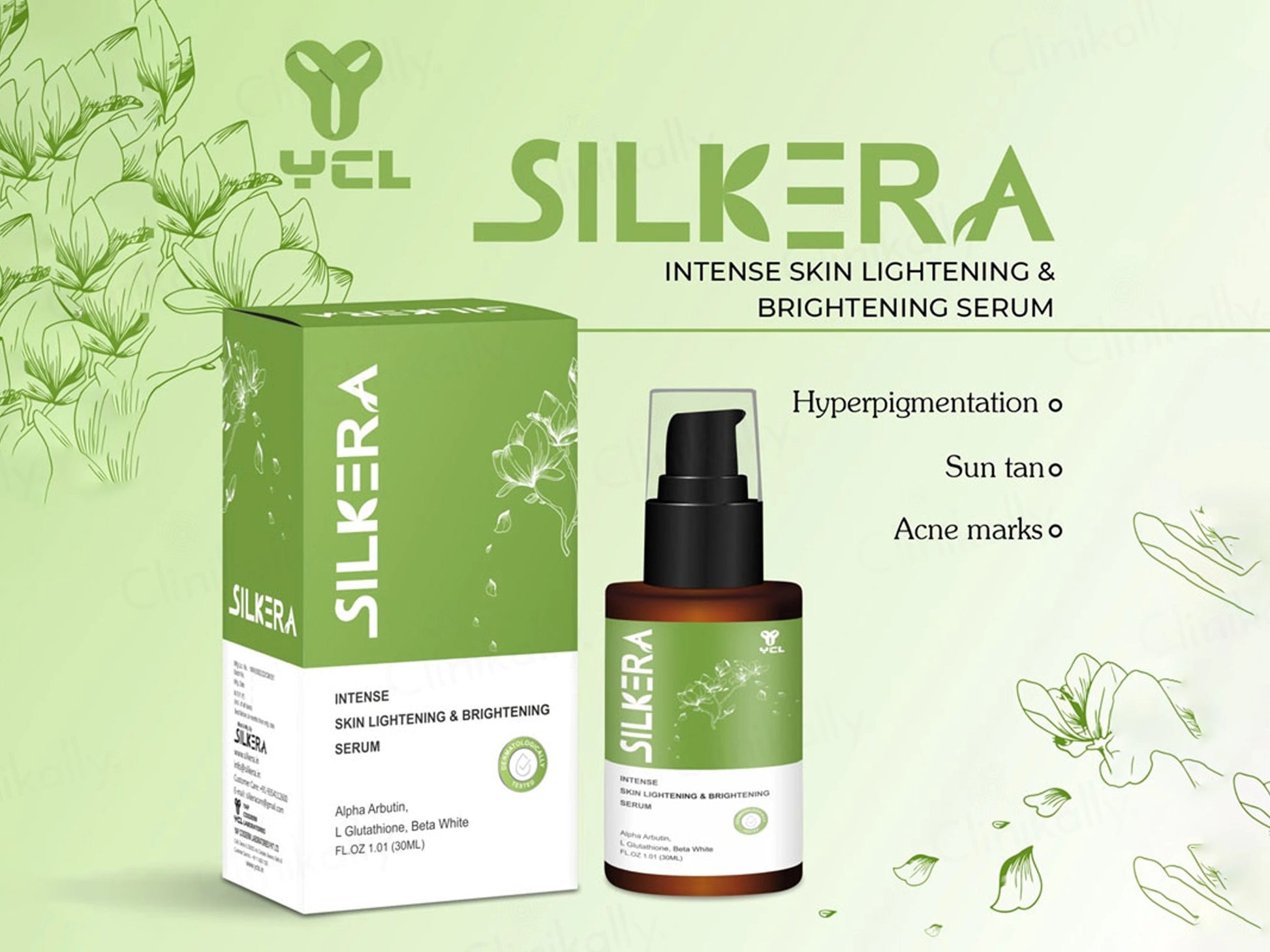 Silkera Skin Lightening and  Brightening Serum