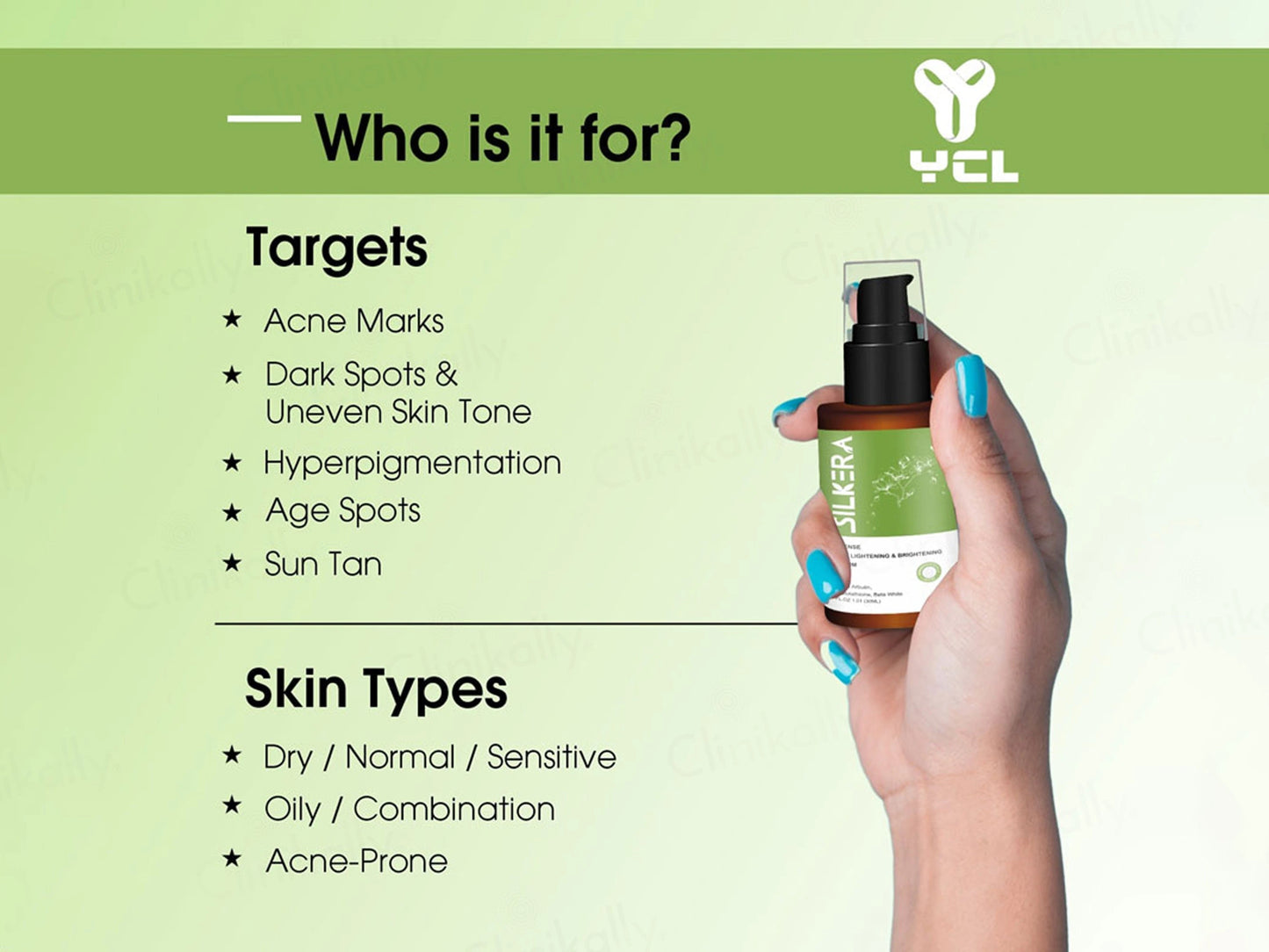 Silkera Skin Lightening and  Brightening Serum