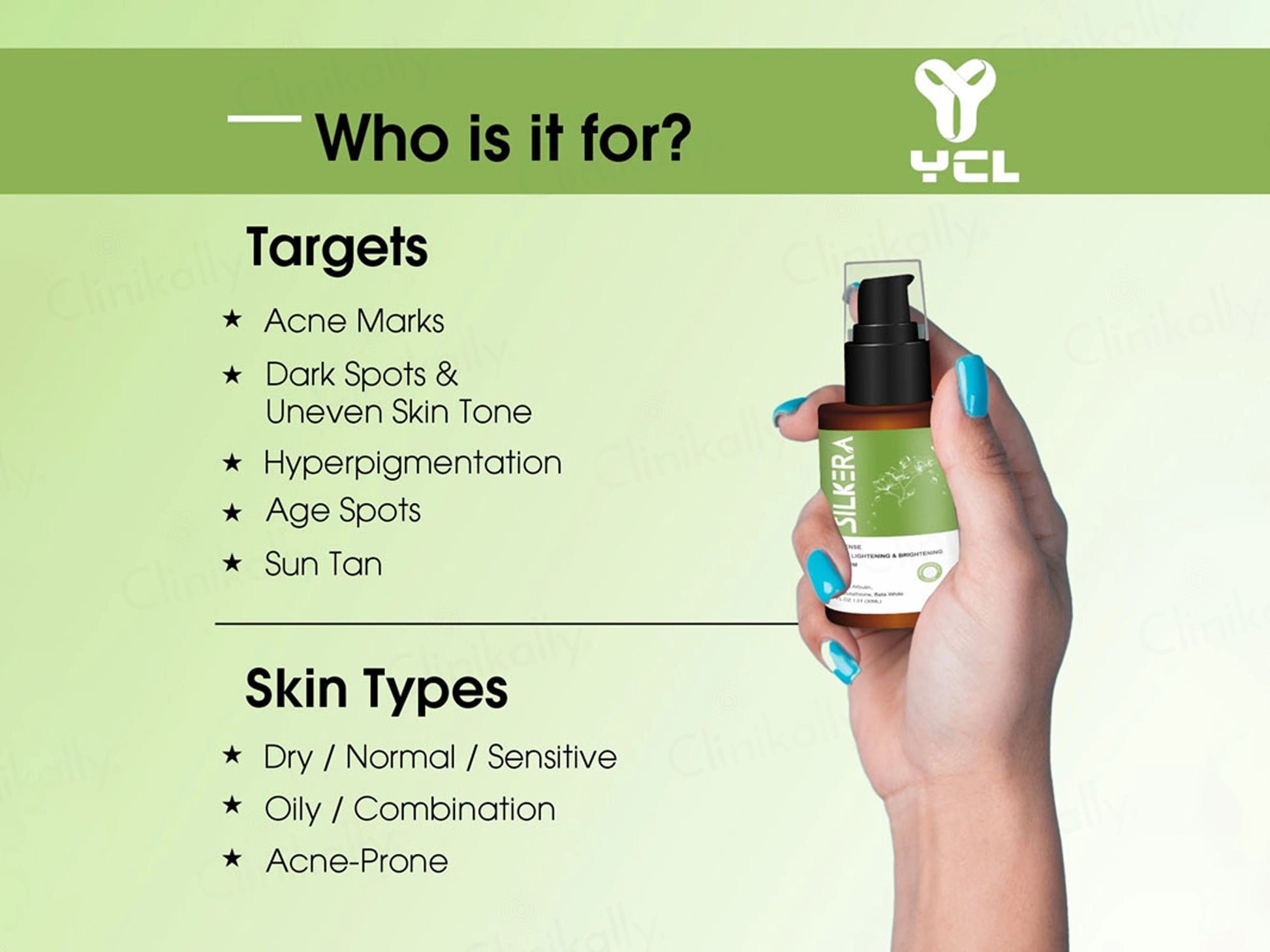 Silkera Skin Lightening and  Brightening Serum