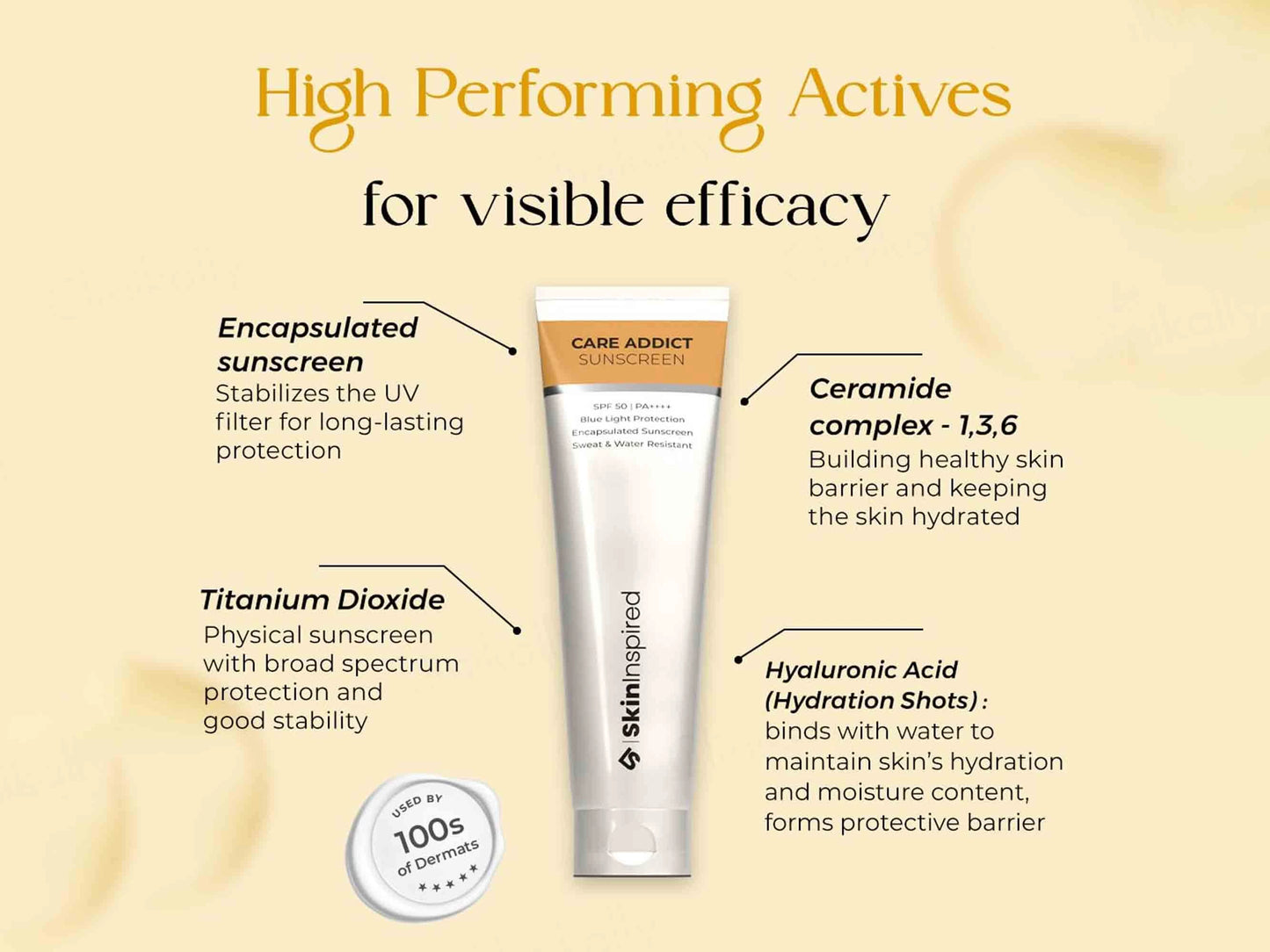 SkinInspired Care Addict Encapsulated Sunscreen SPF 50 PA