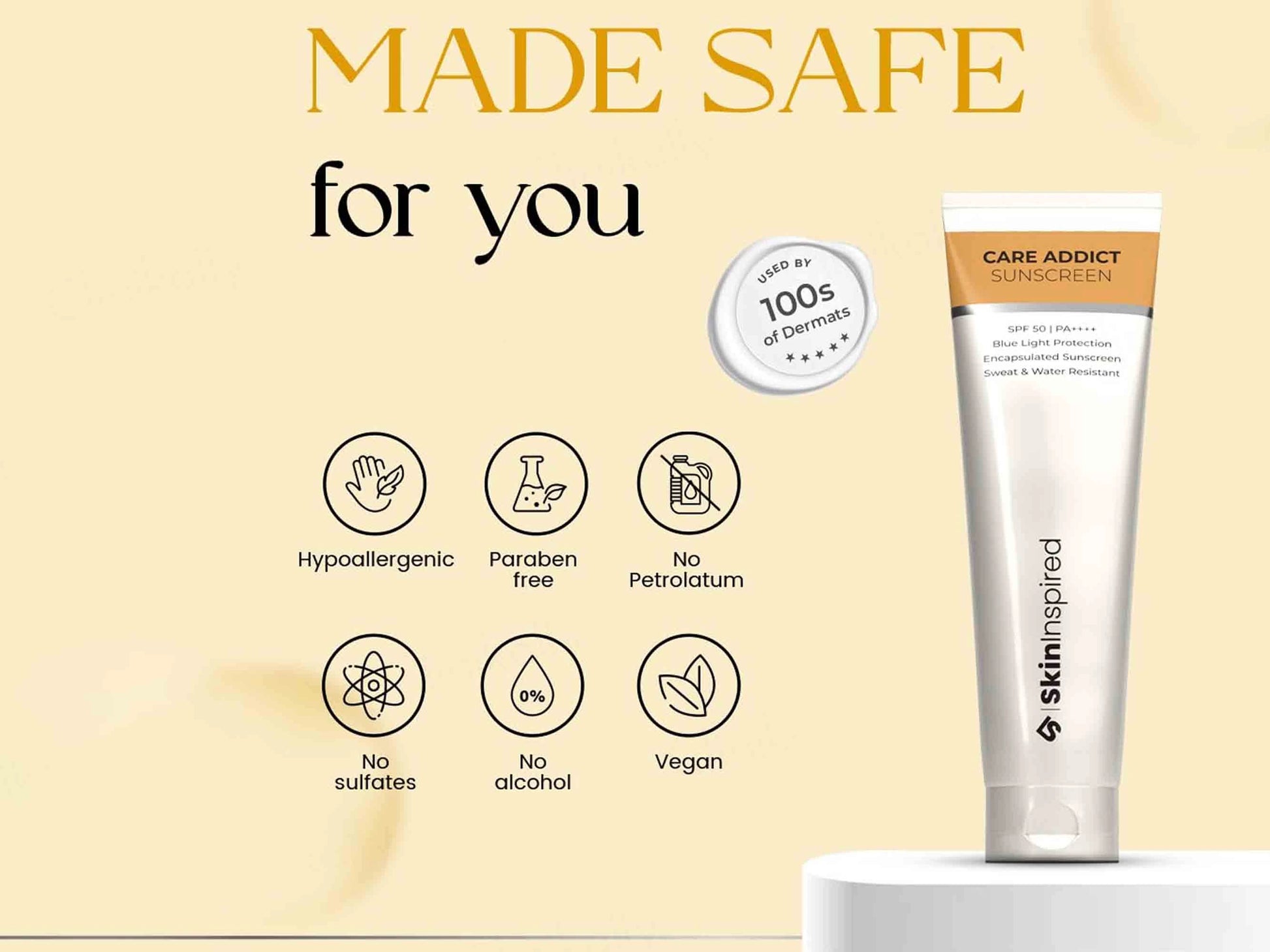 SkinInspired Care Addict Encapsulated Sunscreen SPF 50 PA