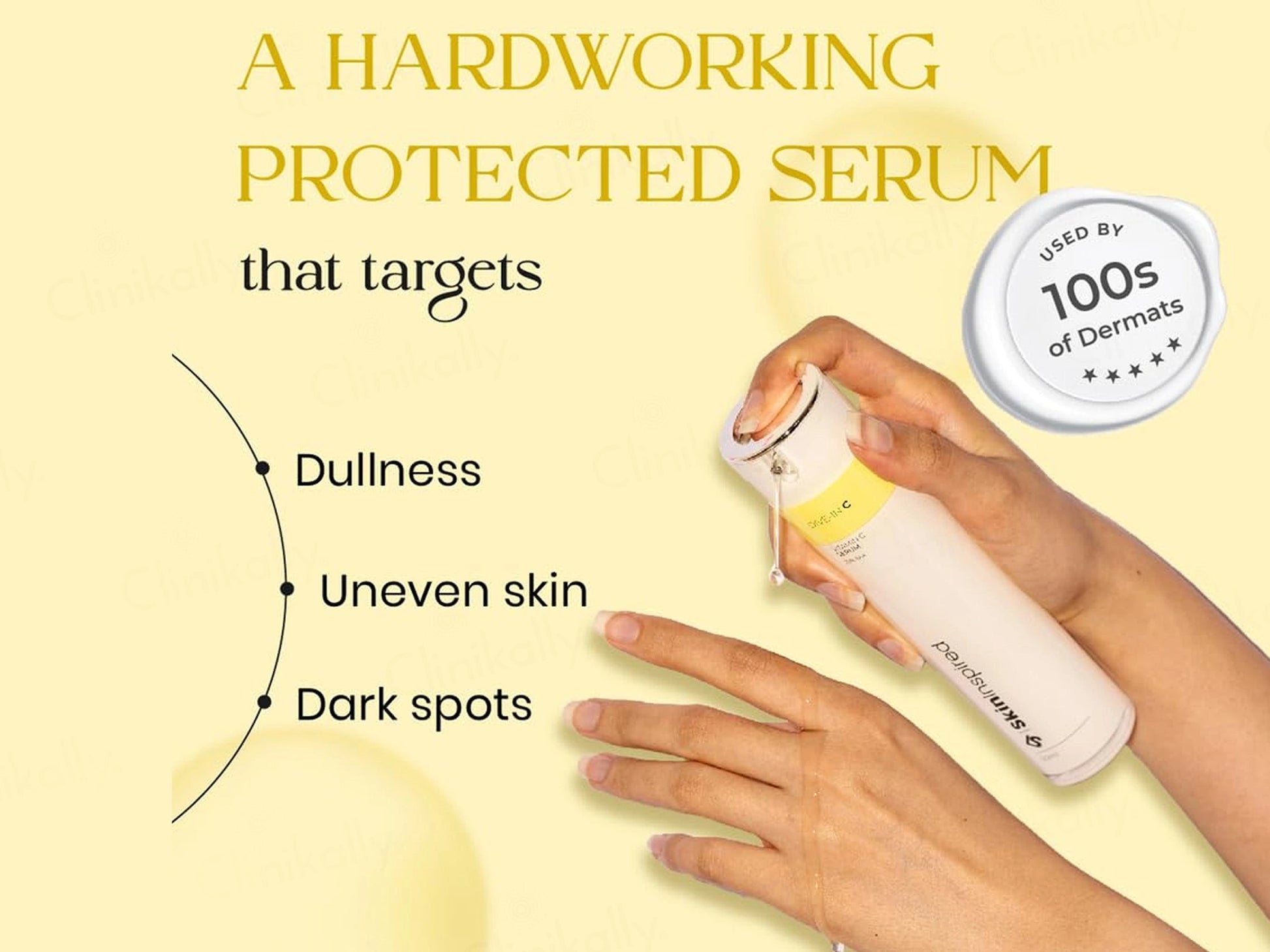 SkinInspired Dive-In C Radiant Glow 20 Percent Vitamin C Face Serum