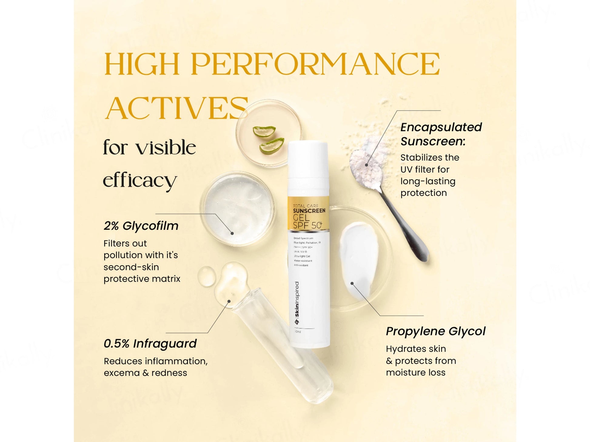 SkinInspired Total Care Ultra-Light Sunscreen Gel