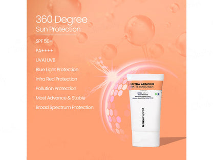 SkinInspired Ultra Armour Matte Sunscreen SPF 50 PA