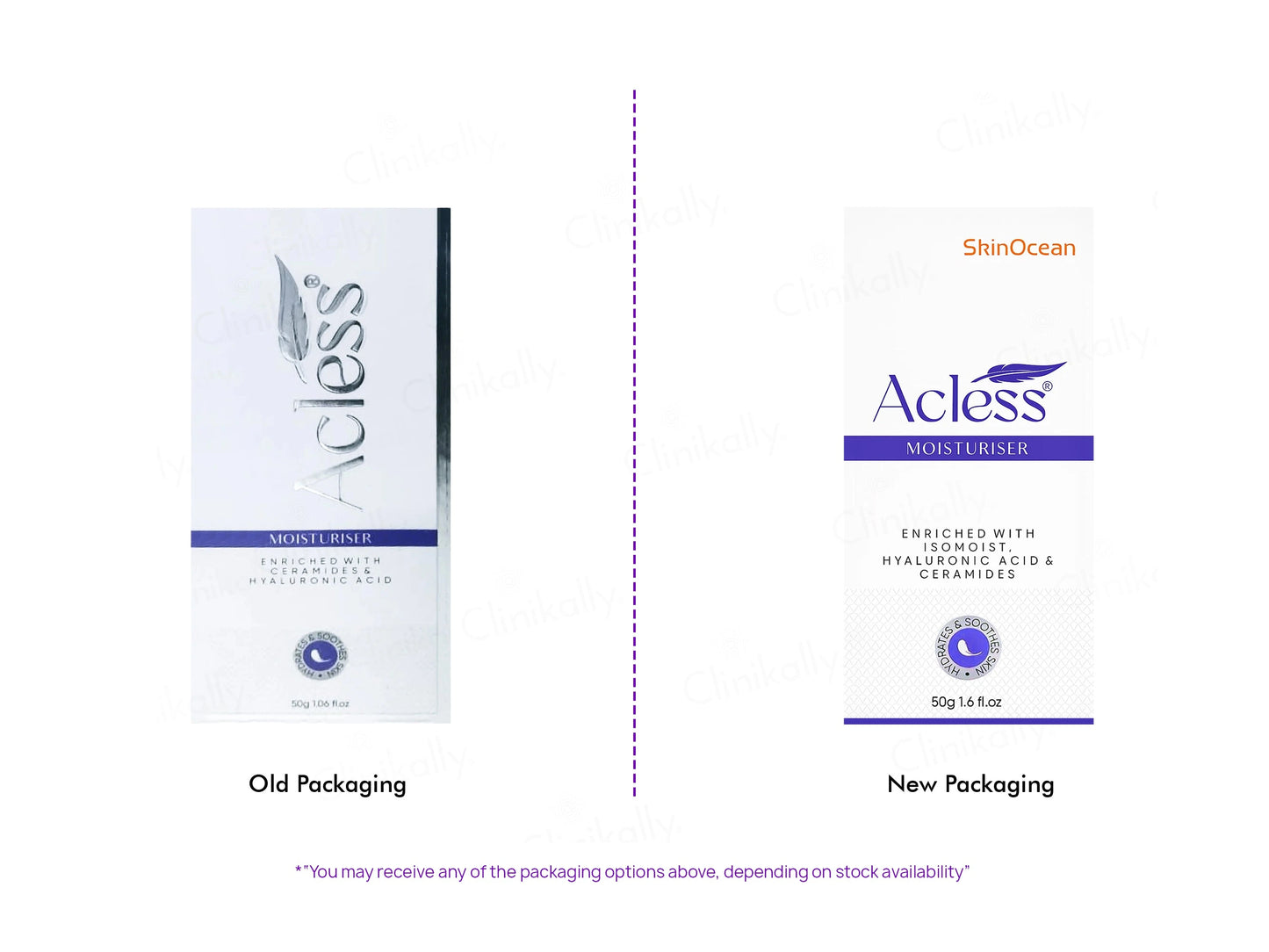 SkinOcean Acless Ceramides and  Hyaluronic Acid Moisturiser
