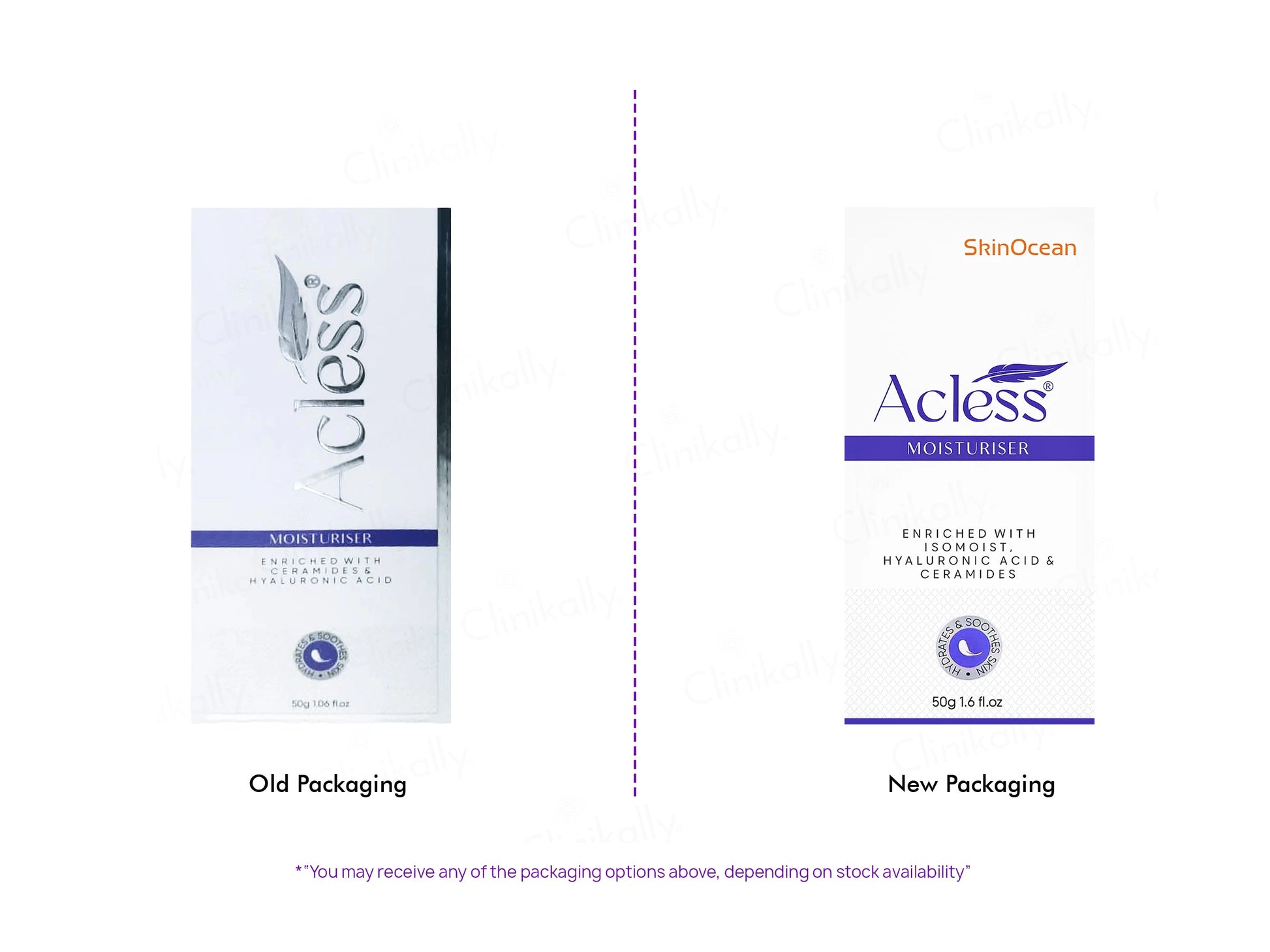 SkinOcean Acless Ceramides and  Hyaluronic Acid Moisturiser
