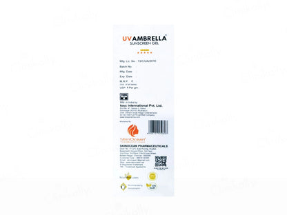 SkinOcean UVambrella Ultra-Matte Dry Touch Sunscreen Gel SPF 50 PA