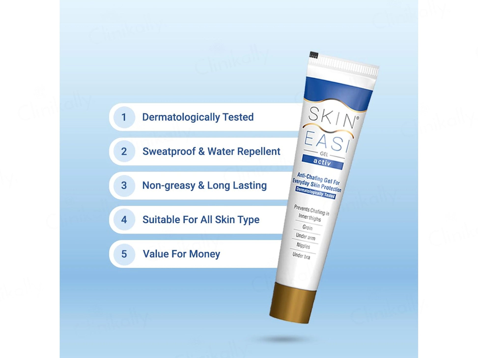 Skin Easi Active Anti-Chafing Gel