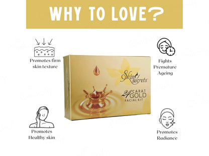 Skin Secrets 24 Carat Gold Hydra Facial Kit