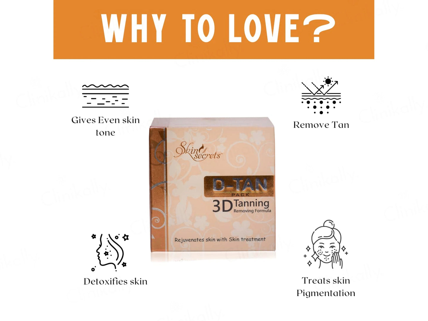 Skin Secrets 3D De-Tan Face Pack