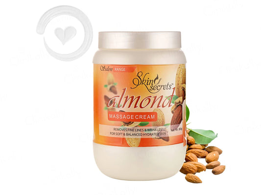 Skin Secrets Almond Massage Cream For Face and  Body