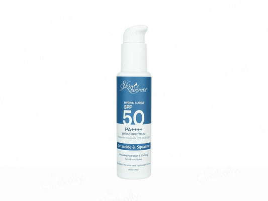 Skin Secrets Hydra Surge Ceramide and  Squalene Sunscreen SPF 50 PA
