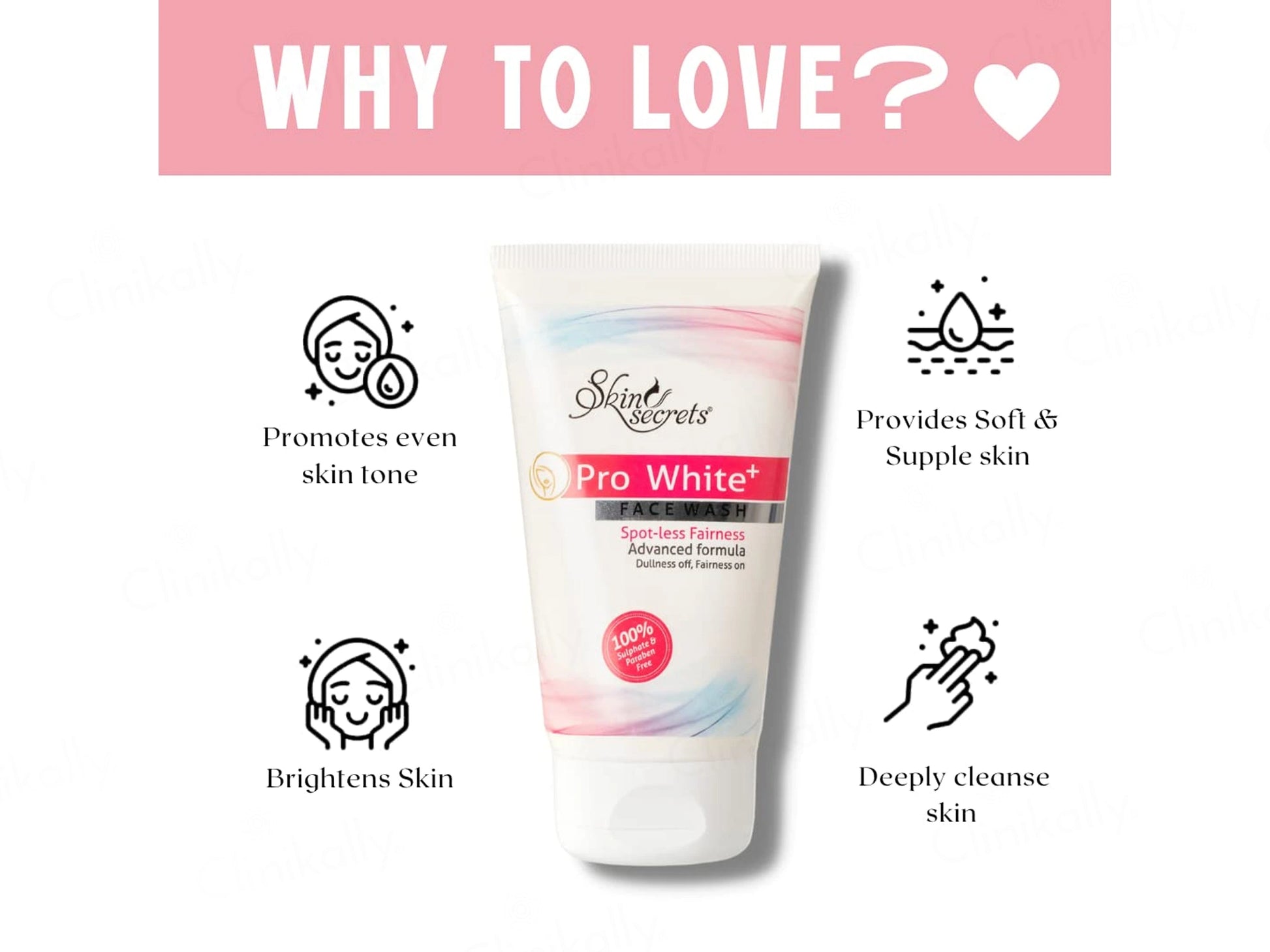 Skin Secrets Pro White Face Wash