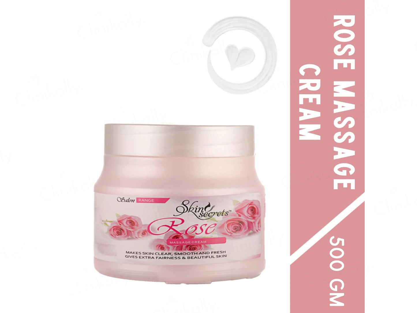 Skin Secrets Rose Massage Cream For Face and  Body
