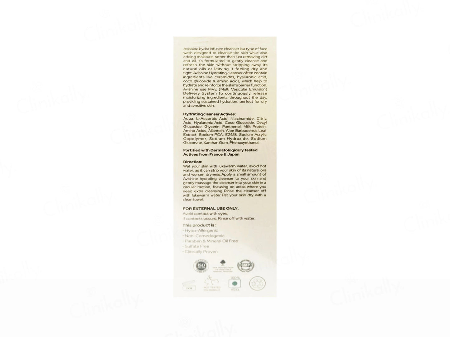 Skinmedis Avishine Hydra Infused Brighten  Hydrate Foaming Cleanser