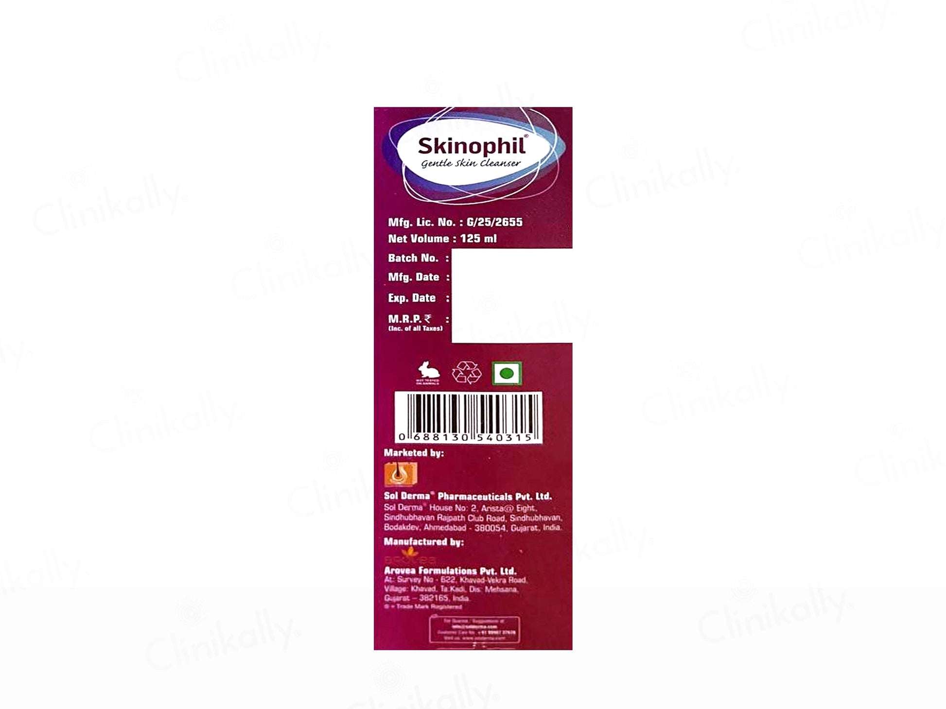 Skinophil Gentle Skin Cleanser