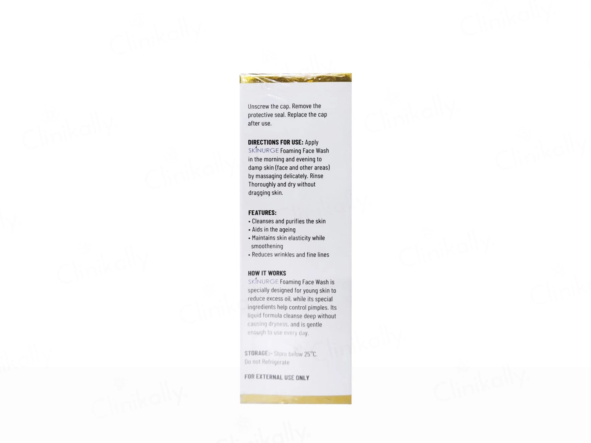 Skinurge Foaming Facewash