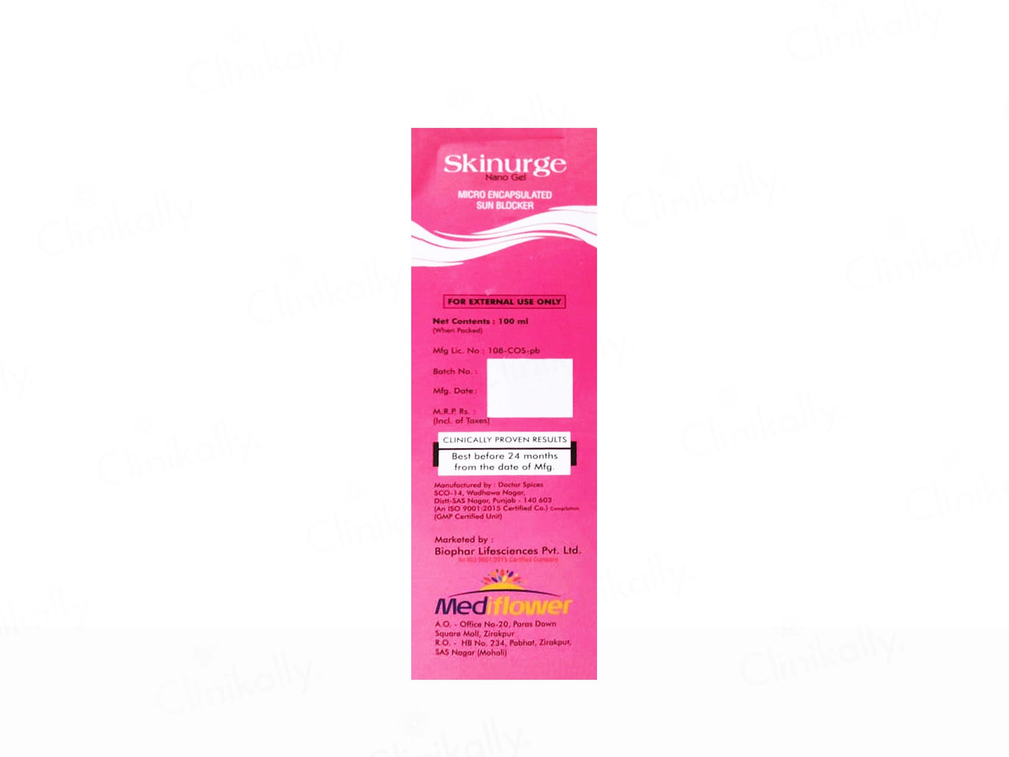 Skinurge Nano Gel Micro Encapsulated Sunscreen SPF 50 PA