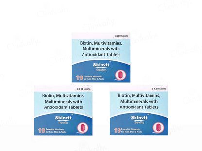 Skinvit Tablet For Hair, Skin and  Nails