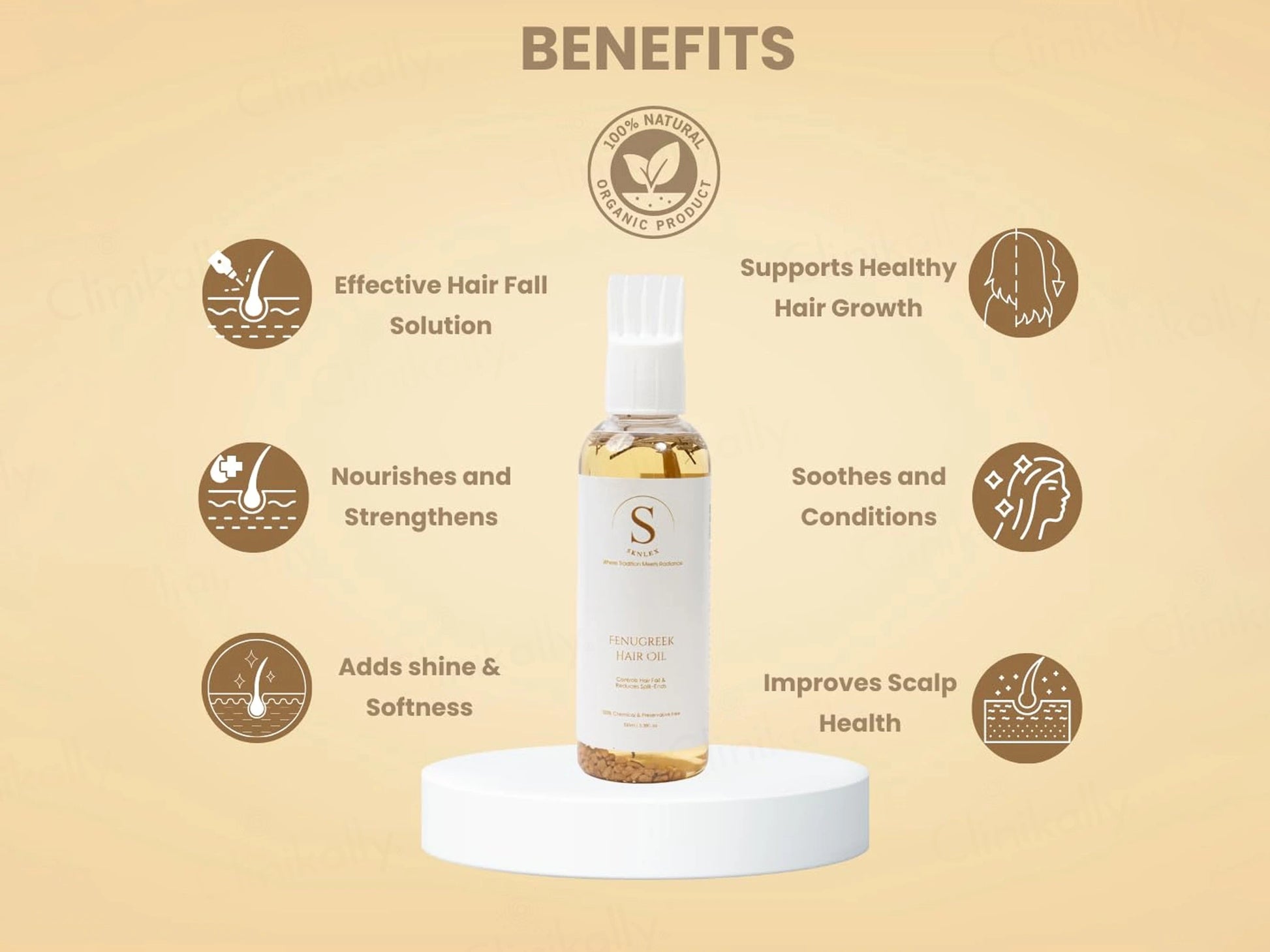 Sknlex Fenugreek Hair Oil