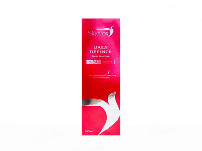 Skyntox Daily Defence Spray Sunscreen SPF 50 PA