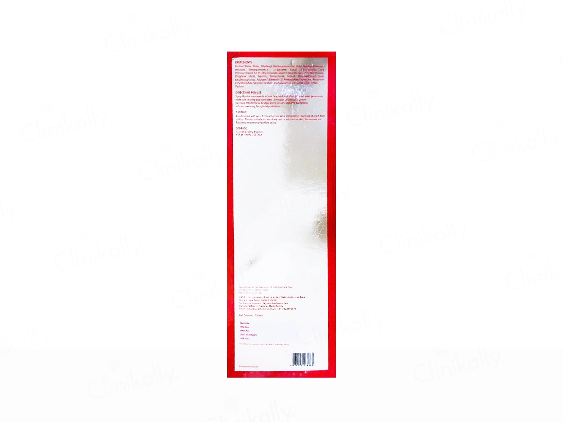 Skyntox Daily Defence Spray Sunscreen SPF 50 PA