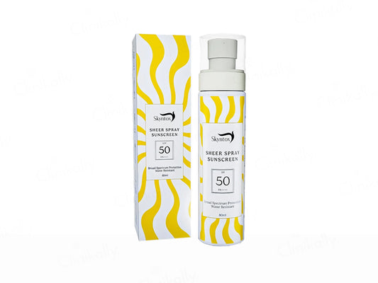 Skyntox Sheer Spray Sunscreen SPF 50 PA